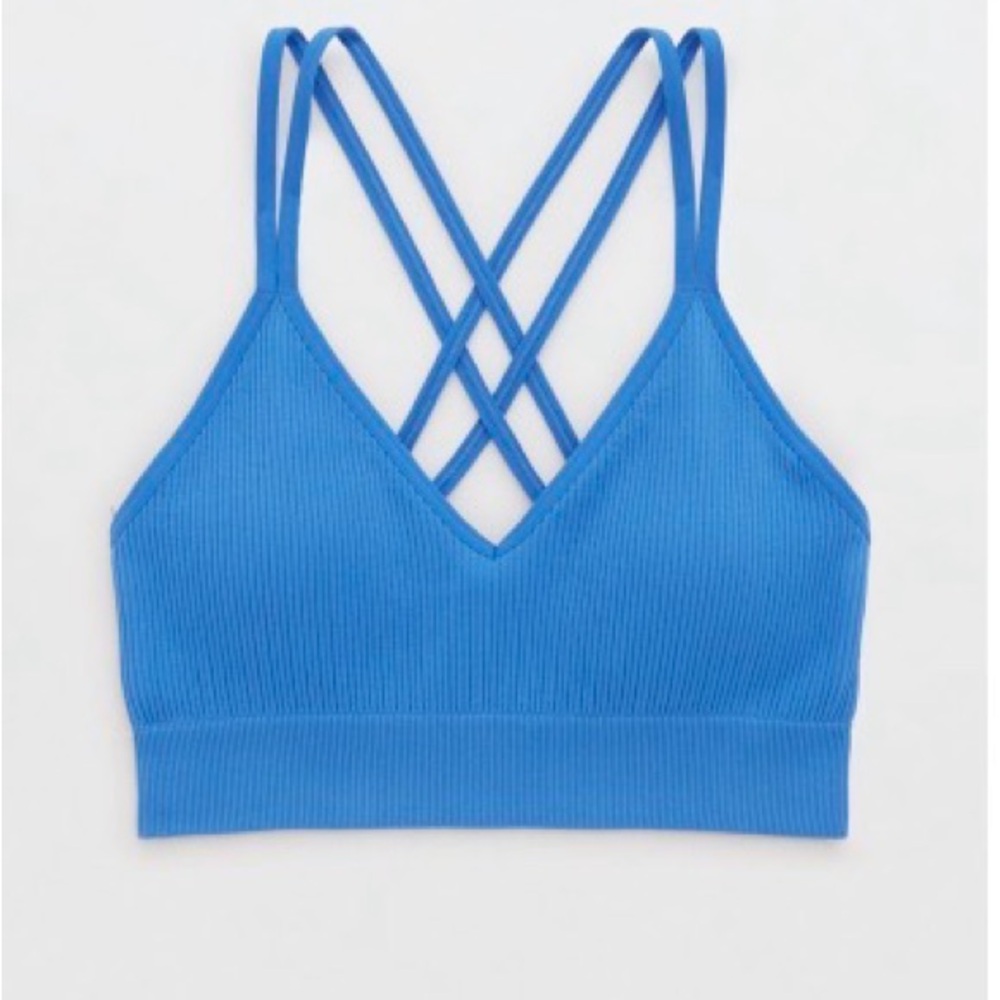 Aerie Seamless Strappy Padded Bralette